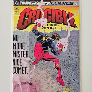 CRUCIBLE #5 Jun 1993 DC Impact Comics No More Mister Nice Comet! VF/NM